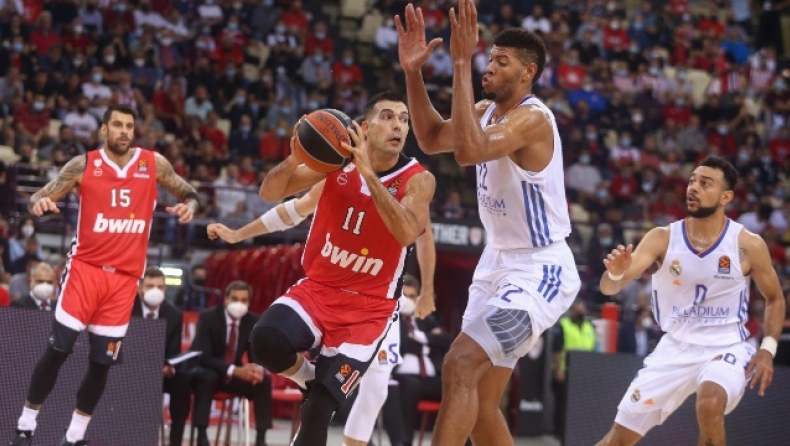 Bαθμολογία της EuroLeague: Κορυφή για Ολυμπιακό με 2-0 ρεκόρ