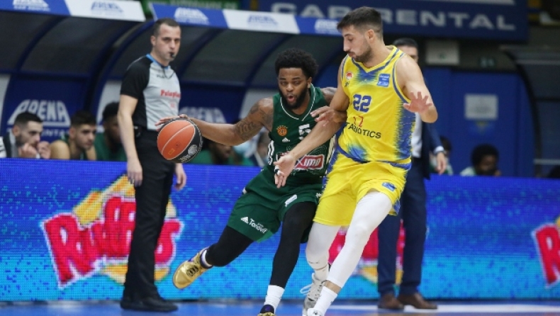 Περιστέρι-Παναθηναϊκός 62-77: Όταν έπαιξε άμυνα... ηρέμησε ενόψει «διαβολοβδομάδας» (vid)