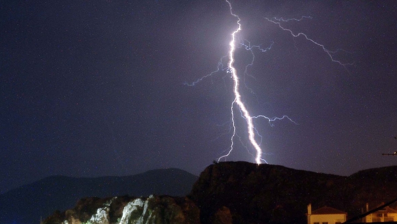 Ισχυρές βροχές και καταιγίδες στην Κρήτη