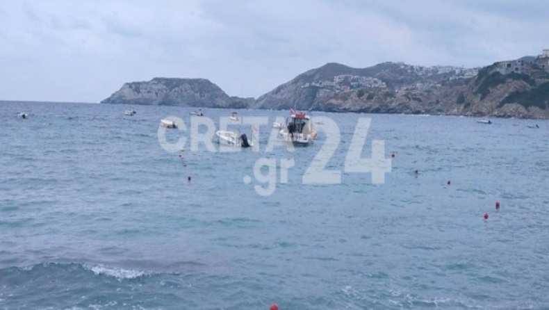 Τραγωδία στο Ηράκλειο: Ψαράδες χτυπήθηκαν από μεγάλο κύμα, ένας νεκρός και δύο στο νοσοκομείο (vid)