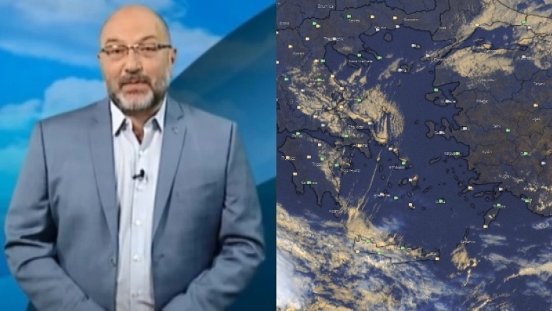 Προειδοποίηση Αρναούτογλου: «Kαι επίσημα Μεσογειακός Κυκλώνας», πώς θα κινηθεί το βαρομετρικό χαμηλό 