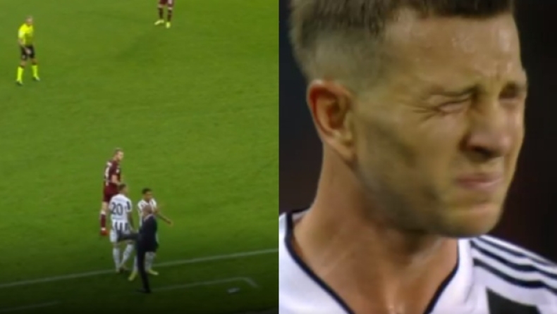 Τορίνο - Γιουβέντους: Η φιλική κλωτσιά του Αλέγκρι που... ενόχλησε τον Μπερναρντέσκι (vid)