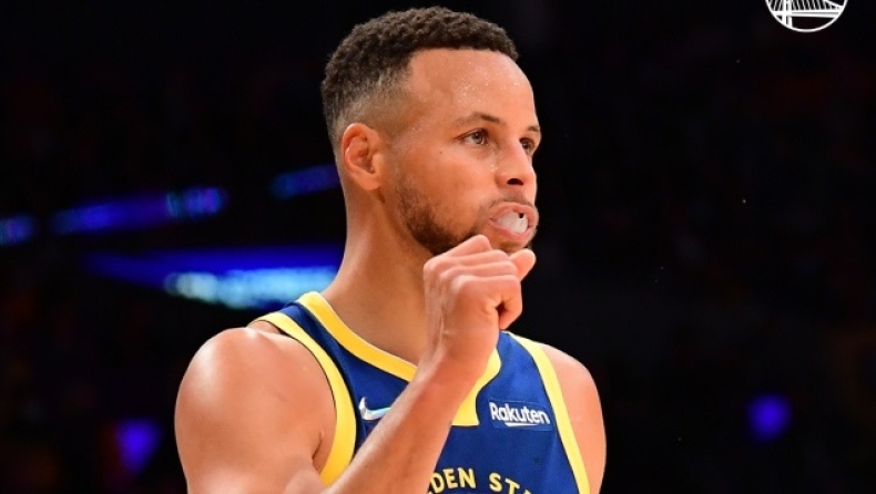 NBA: Ο Πολ Τζορτζ προκαλεί τον Κάρι να σουτάρει από το κέντρο και αυτός το... κολλάει (vid)