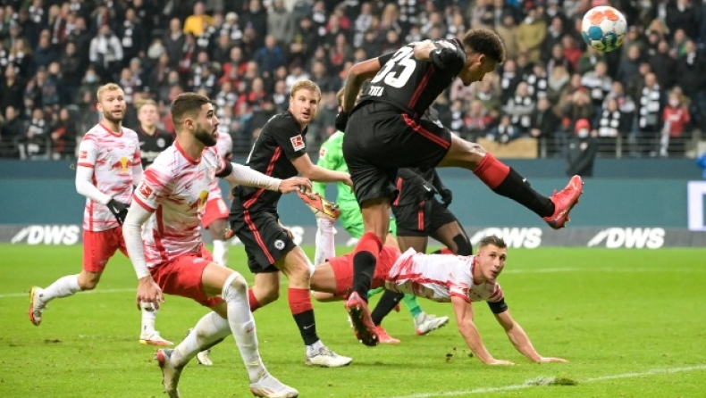 Άιντραχτ Φρανκφούρτης - Λειψία 1-1: «Έκλαμψη» στο 90΄για να σώσει τον βαθμό