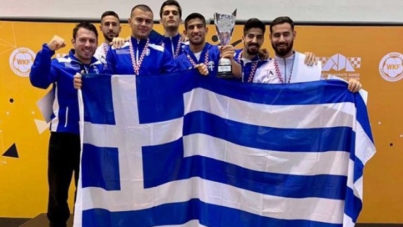 Δέκα μετάλλια στο Βαλκανικό πρωτάθλημα για τους Ελληνες καρατέκα