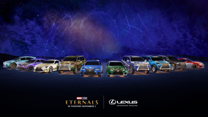 Οι «Αιώνιοι» της Marvel αποκτούν το δικό τους Lexus