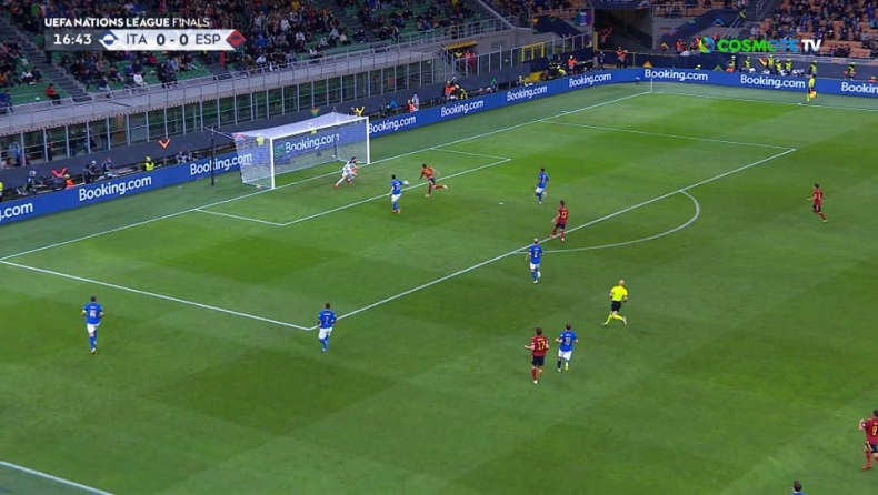 Ιταλία - Ισπανία: Φοβερό τελείωμα Φεράν Τόρες, 11 γκολ σε 21 ματς με τη Φούρια Ρόχα! (vid)
