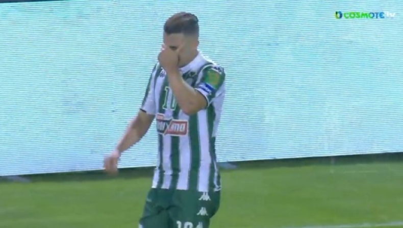 Παναθηναϊκός: Ακυρώθηκε ως οφσάιντ το γκολ του Καρλίτος στις καθυστερήσεις (vid)