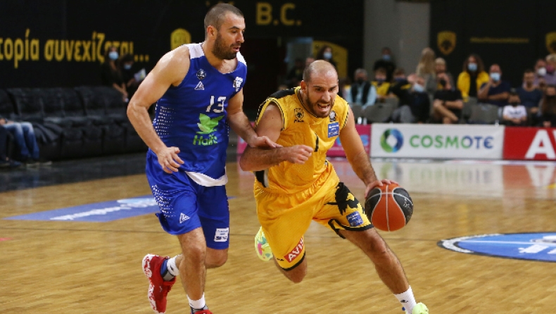 ΑΕΚ - Λάρισα 81-69: Μπήκε «σπίτι» με νίκη (vid)