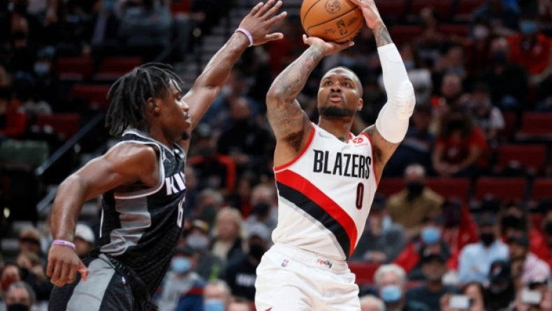 Ντέιμιαν Λίλαρντ: Βαρομετρικό... χαμηλό για τον «Dame» με 8,3% στα τρίποντα