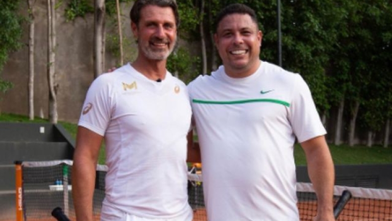 Ρονάλντο και Μουράτογλου έπαιξαν τένις στο Σάο Πάολο 