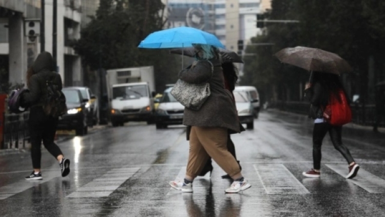 Συνεχίζεται η κακοκαιρία την Παρασκευή (8/10), βροχές και καταιγίδες (χάρτης & vid)