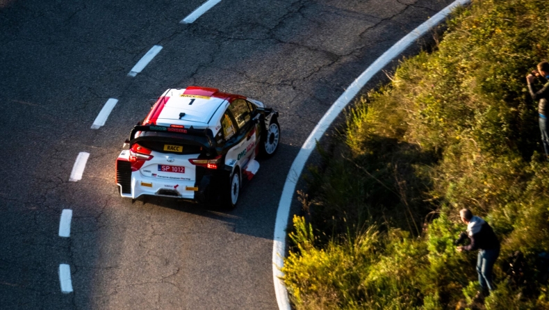WRC Ράλι Ισπανίας: «Ζέσταμα» με πρωτιά για Οζιέ (vid)
