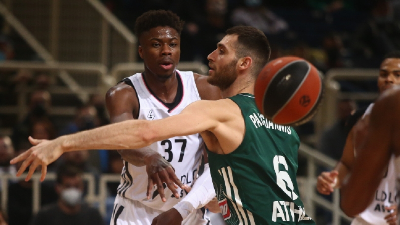 Η βαθμολογία της EuroLeague: Στα χαμηλά με ρεκόρ 2-5 ο Παναθηναϊκός