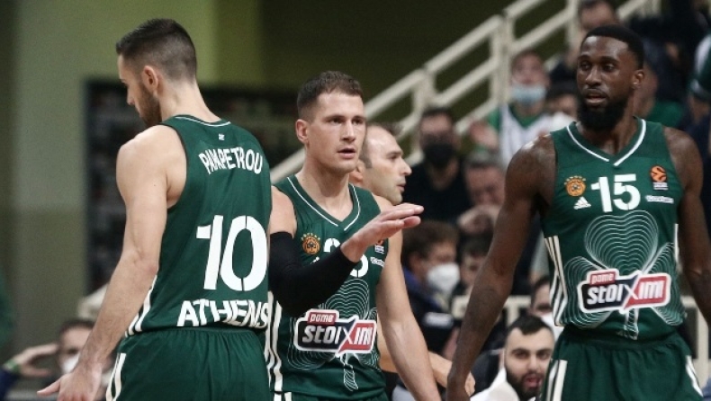 Βαθμολογία της Euroleague: Ο Παναθηναϊκός πήγε στο 2-4 και κοιτά ψηλότερα