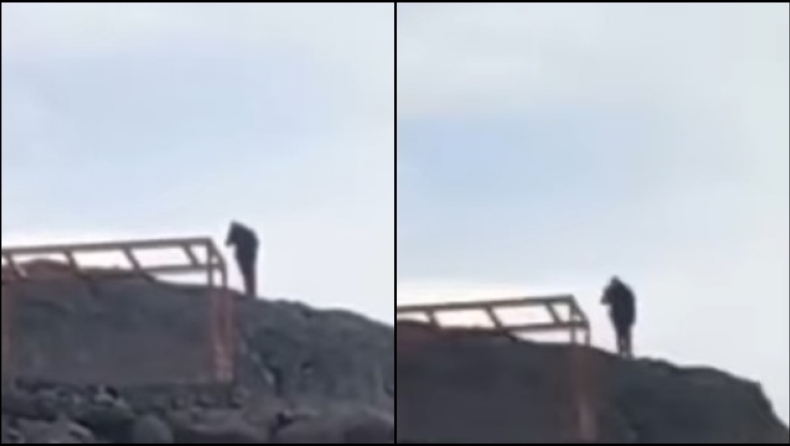 Video ντοκουμέντο: Το σημείο που ο γυναικοκτόνος απειλεί να αυτοκτονήσει