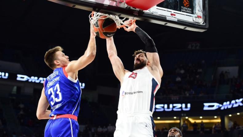 EuroLeague: MVP της εβδομάδας ο Τόρνικε Σενγκέλια
