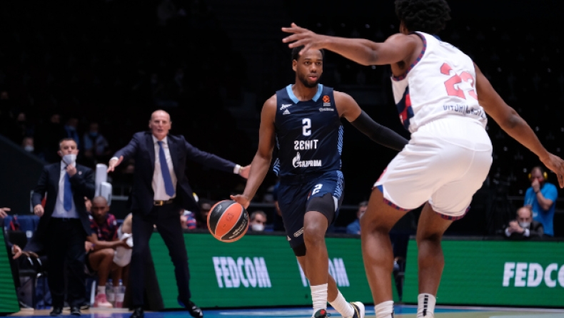 Ζενίτ - Μπασκόνια 83-54: Διασυρμός δύο δεκαλέπτων (vid)