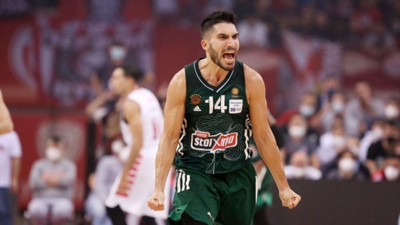 Ολυμπιακός - Παναθηναϊκός: Τα 7 τρίποντα των «πρασίνων» στην 4η περίοδο