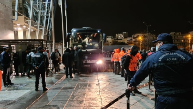 Εφυγε από την Τούμπα η αποστολή του ΠΑΟΚ (vid)