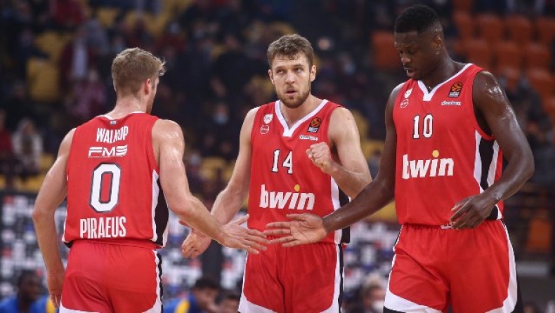 Βαθμολογία EuroLeague: Ανέβηκε στην 5η θέση ο Ολυμπιακός, τελευταίος ο Παναθηναϊκός