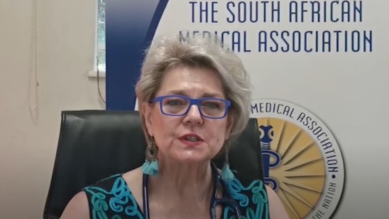 Καθησυχάζει η πρόεδρος του Νοτιοαφρικανικού Ιατρικού Συλλόγου για την παραλλαγή «Όμικρον»: «Ήπια ασθένεια, δεν έχει ανιχνευθεί σε εμβολιασμένους»!