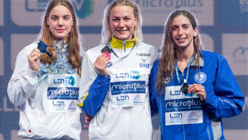 Ευρωπαϊκό πρωτάθλημα 25αρας: Ασημένιο μετάλλιο στα 100μ πεταλούδα η Ντουντουνάκη!