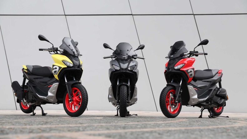 Η μόδα των crossover scooter αγγίζει και την Aprilia (vid)