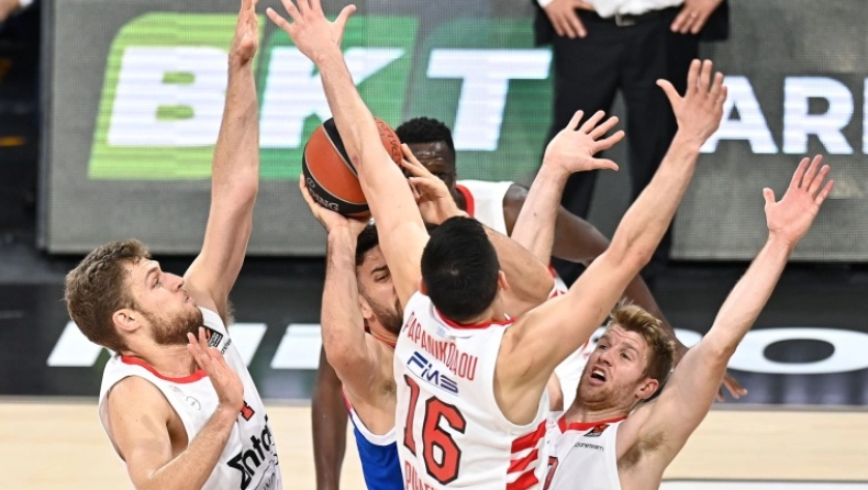 Βαθμολογία της EuroLeague: Έχασε έδαφος ο Ολυμπιακός μετά την ήττα στην Πόλη