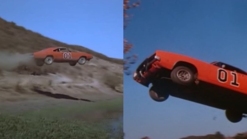 Όταν το «Dukes of Hazzard» έγραψε ιστορία στην TV με το άλμα με αυτοκίνητο (vid)