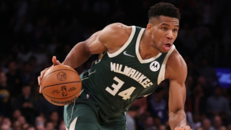 Αντετοκούνμπο: Άγγιξε το triple double o «Greek Freak» (vid)