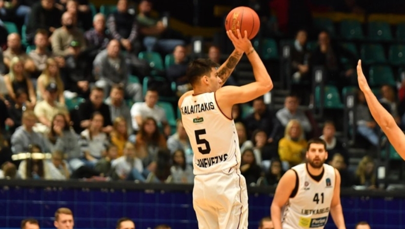 Λιετκαμπέλις - Νεβέζις 60-67: Ήττα για την ομάδα του Καλαϊτζάκη