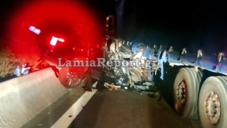 Σοβαρό τροχαίο ο Αλέξης Κούγιας, «καρφώθηκε» σε φορτηγό: Διαλύθηκε ολοσχερώς το αυτοκίνητό του