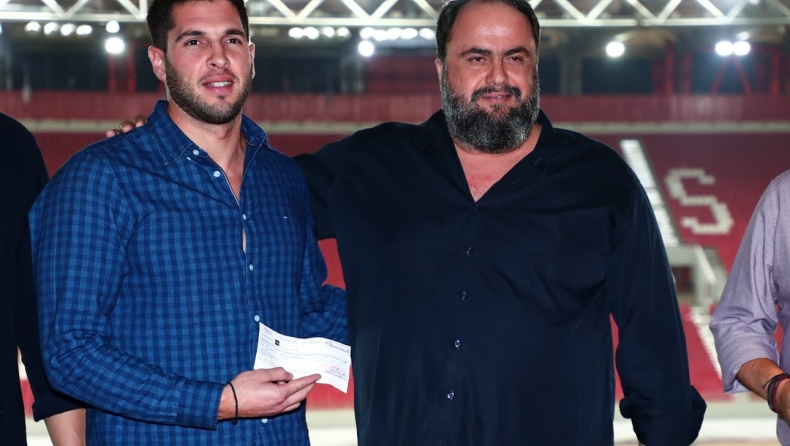 Βαγγέλης Μαρινάκης: Έδωσε το πριμ των 200.000 ευρώ στην Εθνική πόλο ανδρών