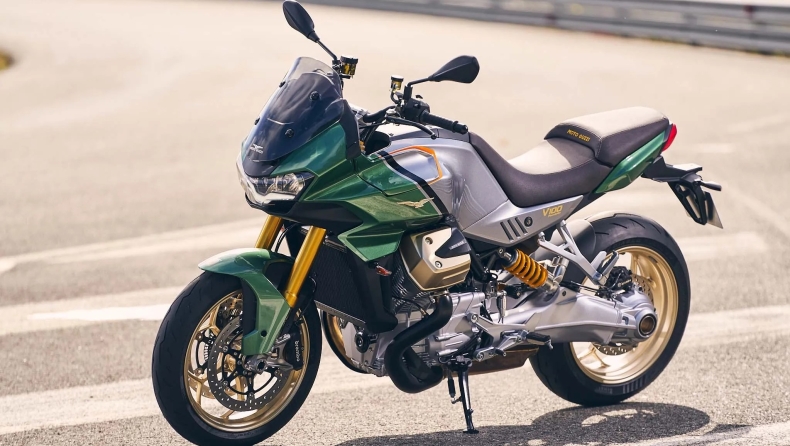 Η νέα εποχή της Moto Guzzi περιλαμβάνει ημι-ενεργά αεροδυναμικά (vid)