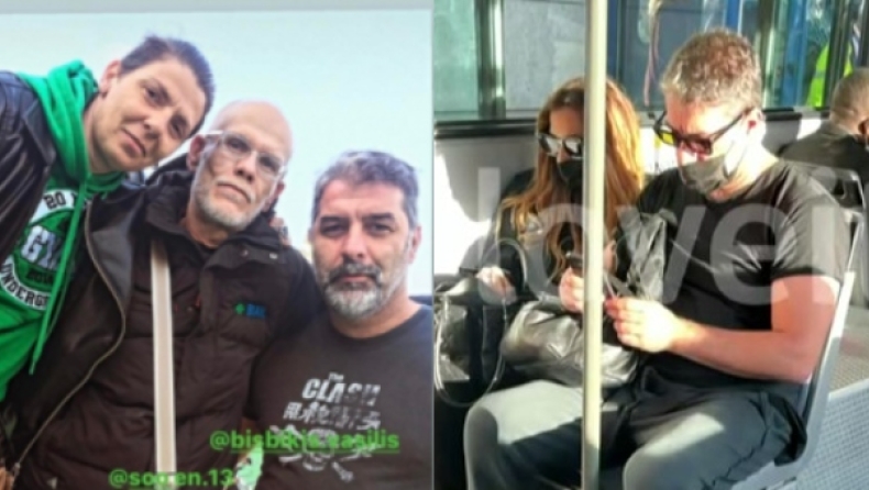 Ο Μπισμπίκης είχε πρόγραμμα: Πρώτα Λεωφόρο με τον ΟΦΗ και μετά Ρώμη με τη Βανδή (vid)