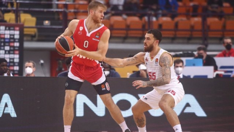 Βαθμολογία της EuroLeague: Μια νίκη από την κορυφή ο Ολυμπιακός