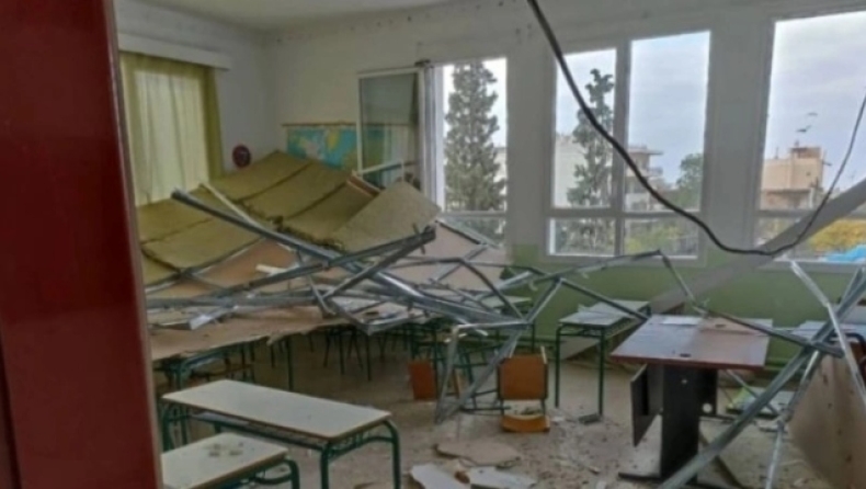 Συγκλονίζει η δασκάλα που έσωσε τους μαθητές την τελευταία στιγμή στην Θεσσαλονίκη: «Η οροφή ήταν στον αέρα» (vid)