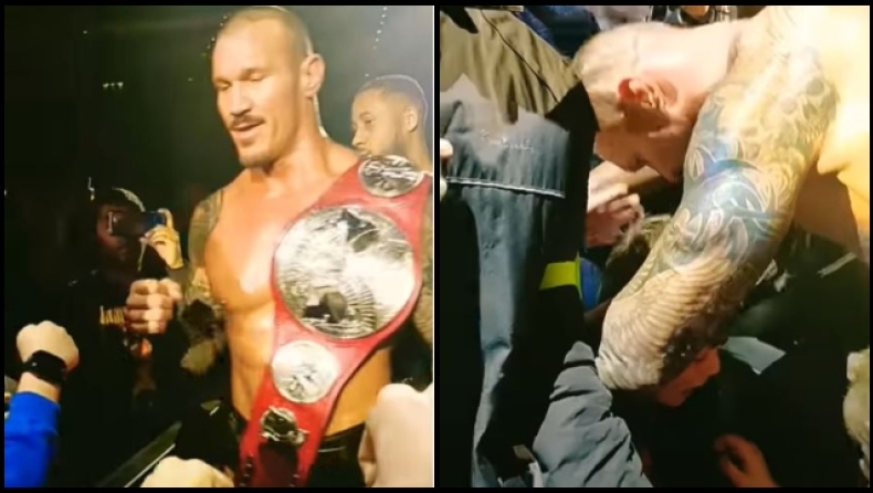 Ο Randy Orton έσωσε αγοράκι που βρισκόταν στο πλήθος και κινδύνευσε με ασφυξία (vid)