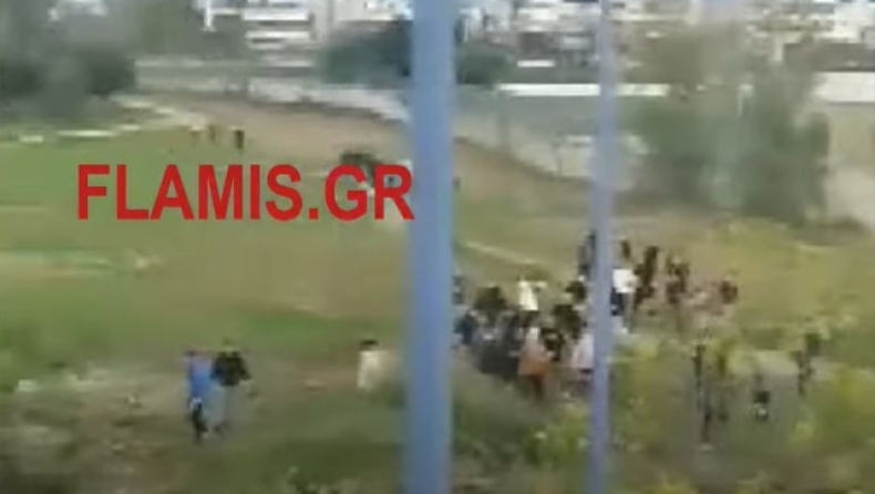 Βίντεο ντοκουμέντο από επεισόδια σε σχολείο της Πάτρας: Πετούσαν πέτρες και νεράντζια με ξυραφάκια