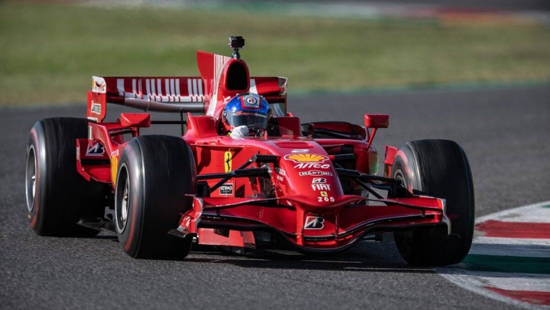 O Μοντόγια οδήγησε τη Ferrari F2008 και ξετρελάθηκε