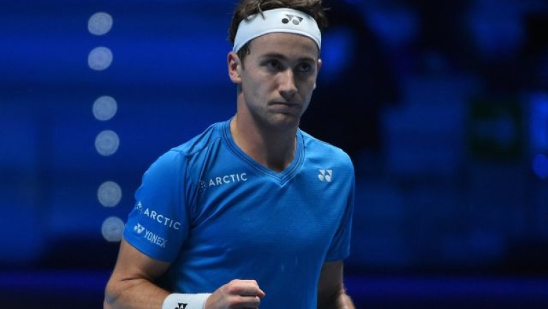 ATP Finals: O Κάσπερ Ρουντ αντίπαλος του Μεντβέντεφ στον ημιτελικό (vids)
