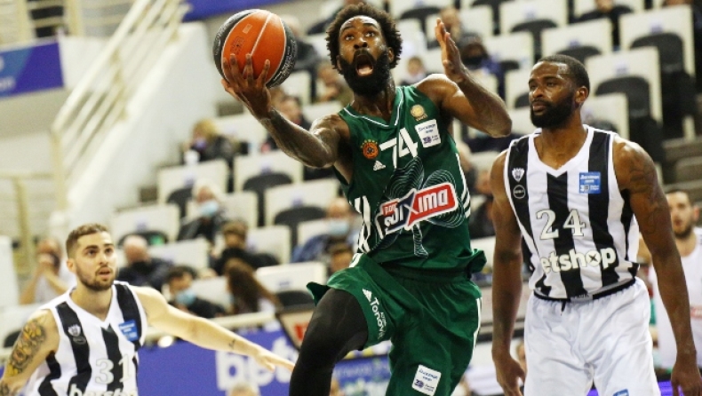 ΠΑΟΚ-Παναθηναϊκός 64-81: Αντέδρασε και περιμένει τον... Χεζόνια
