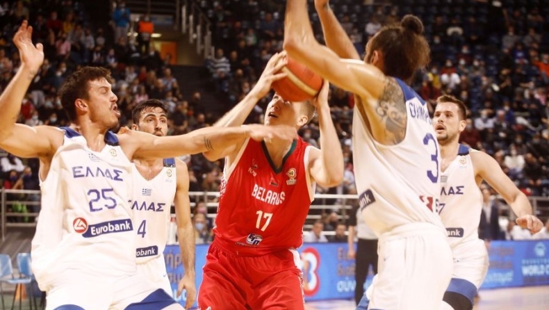 Ελλάδα - Λευκορωσία: 4 τάπες σε 5 δευτερόλεπτα η Εθνική (vid)