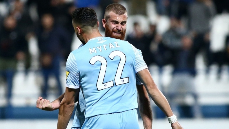 Ιωνικός - Βόλος: Το γκολ του Βαφέα για το 1-0 (vid)