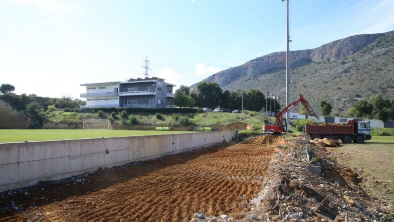 ΟΦΗ: Ξεκίνησε η κατασκευή δύο γηπέδων στο προπονητικό κέντρο (vid)