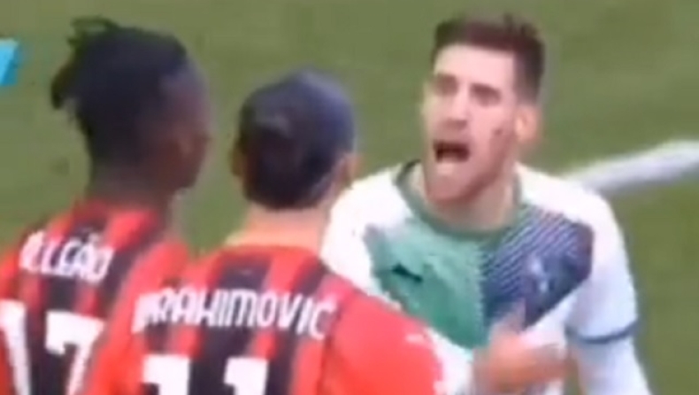 Ζλάταν: Την «έπεσε» στον Κυριακόπουλο (vid)