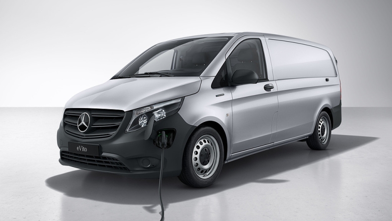 Το νέο Mercedes eVito εξοπλίζεται με 70% μεγαλύτερη μπαταρία