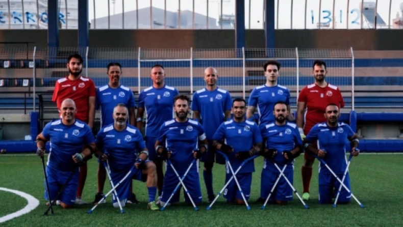 Εθνική ομάδα ποδοσφαίρου Ακρωτηριασμένων: Απέκτησε νέες φανέλες και αθλητικό εξοπλισμό