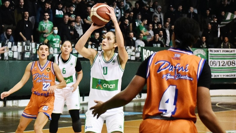 Παναθηναϊκός - Δάφνη 79-59: Επιστροφή στις νίκες για τις «πράσινες»